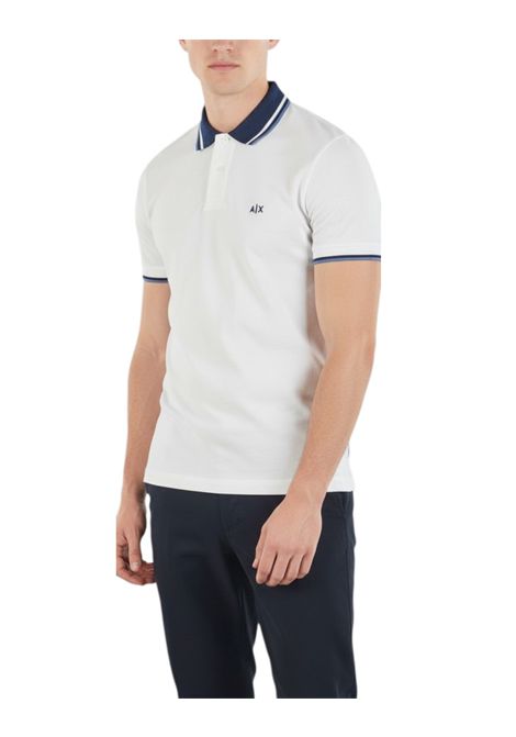 polo con detagli a contrasto ARMANI EXCHANGE | Polo | XM002350 AF10366U0009